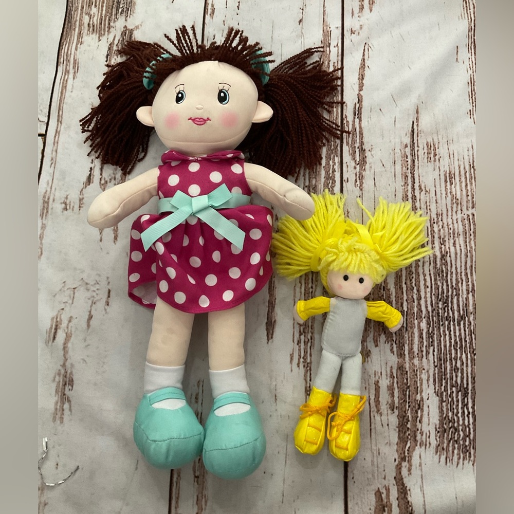 LINZY DOLL POLKA DOT DRESS AND FRIEND